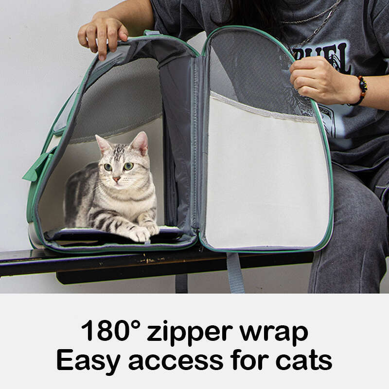 DHpet Large - capacity Pet Backpack, Breathable & Portable, Holds Up to 6.6 lbs, for Cats & Small Dogs