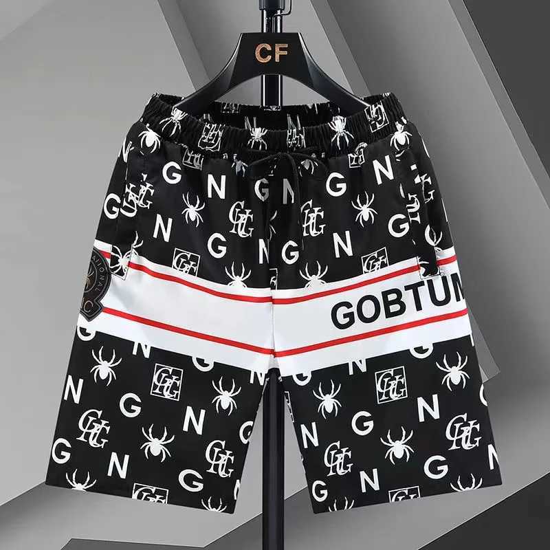 2024 Summer New Mens 3D Custom Quick-drying Trend Stacked Swimming Beach Pants Fashion Trend Essential Shorts Fashion Y2kT250304