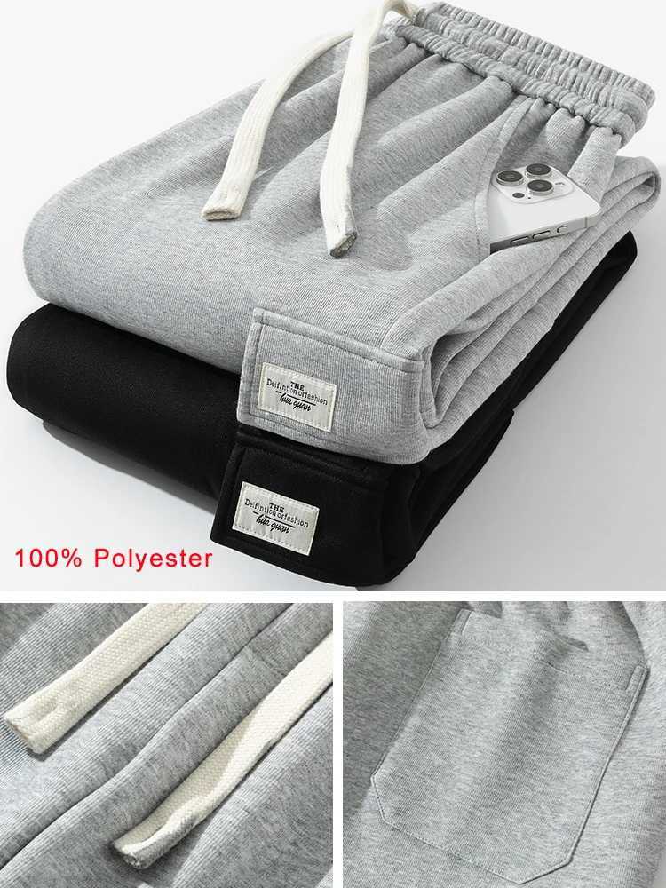 Plus Size Mens Jogger Sweatpants 8XL 7XL 6XL Streetwear Multi-Pockets Loose Knit Cargo Pants Home Casual Trousers MenXJ250303