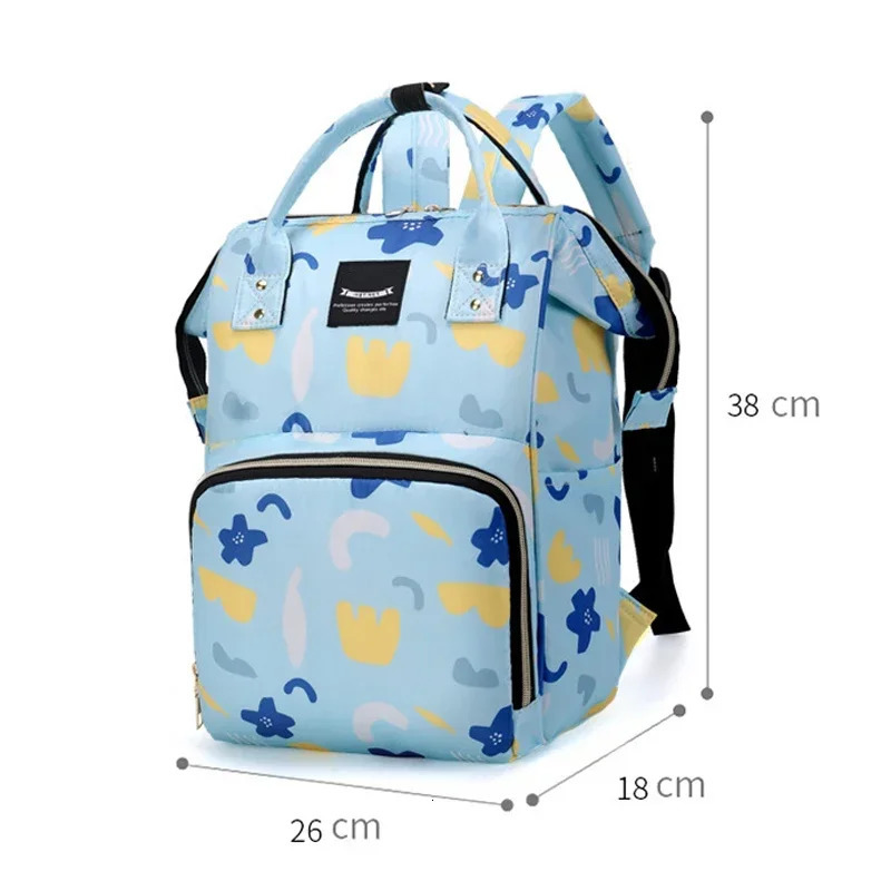 Fashion Oxford Shoulder Mom and Baby Bag Mom Outdoor with Baby Insulated Milk Storage Backpack Portable Storage 250304