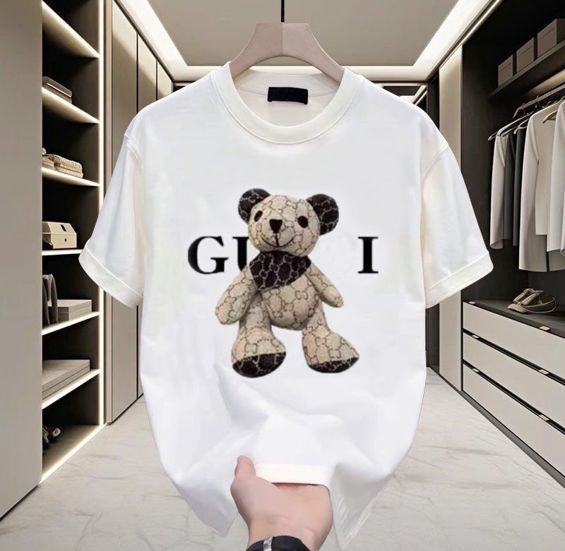 Summer new fashion brand clothing letter printing pattern short sleeve round neck trend casual T-shirt for men and women.