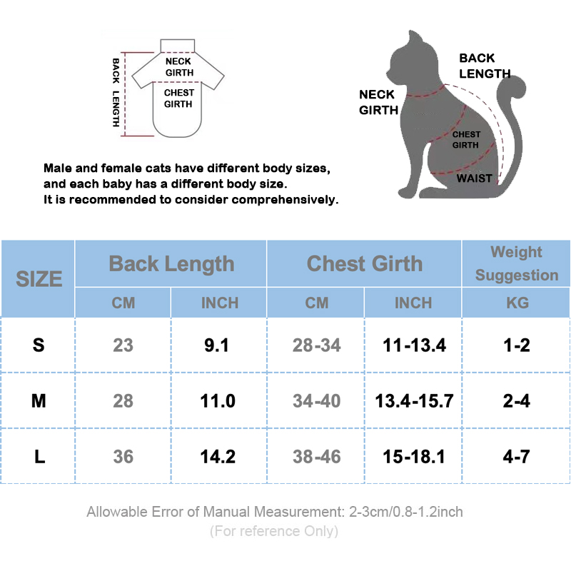 Cat Sterilization Vest Anti-licking Recovery Clothes Puppy Jumpsuit Kitten Sterilization Suit for Small Medium Dogs Cat Supplies