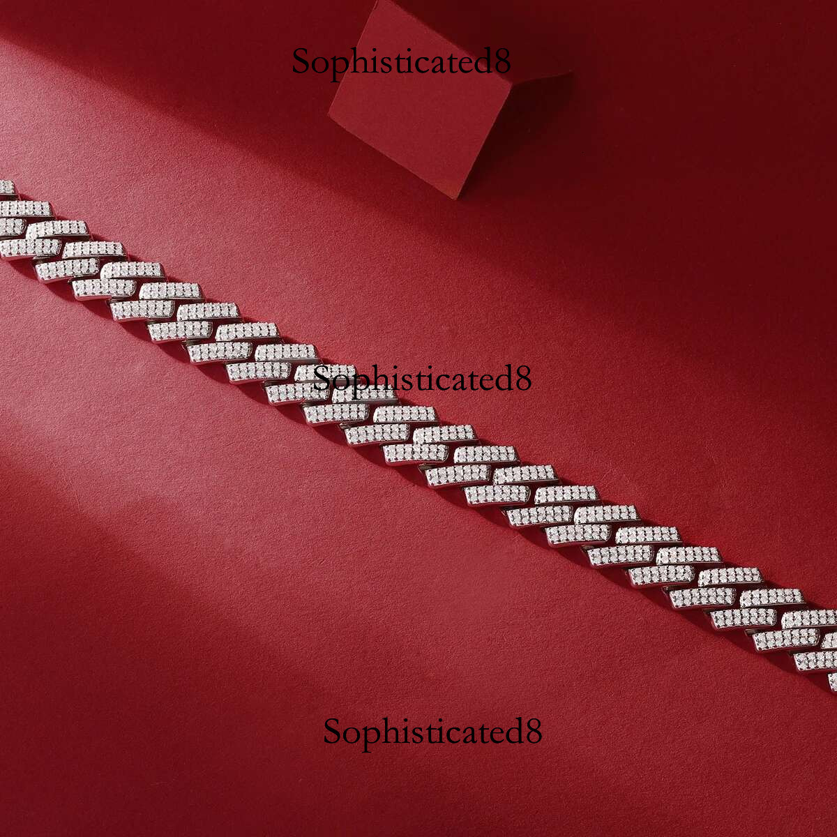 JIUZUAN 10/14mm Full Moissanite 2 Row Bracelet S Sterg Sier Dias Cuban Pendant 2024 Hip Hop Pop Chic