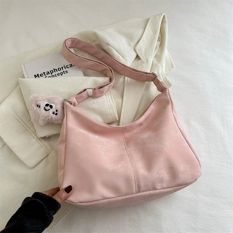 Womens Bag Korean Casual Bag Single Shoulder Crossbody Bag Tote Bag Womens Bag Wallets For Women Cute Sweet Style 250228