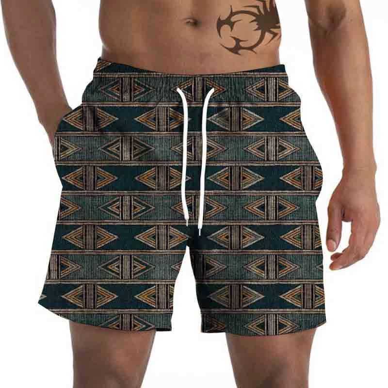 Vintage Coconut Tree 3D Printed Beach Pants New Mens Seaside Casual Loose Short Pants Women Fashion Hawaii Surf Board ShortsT250304