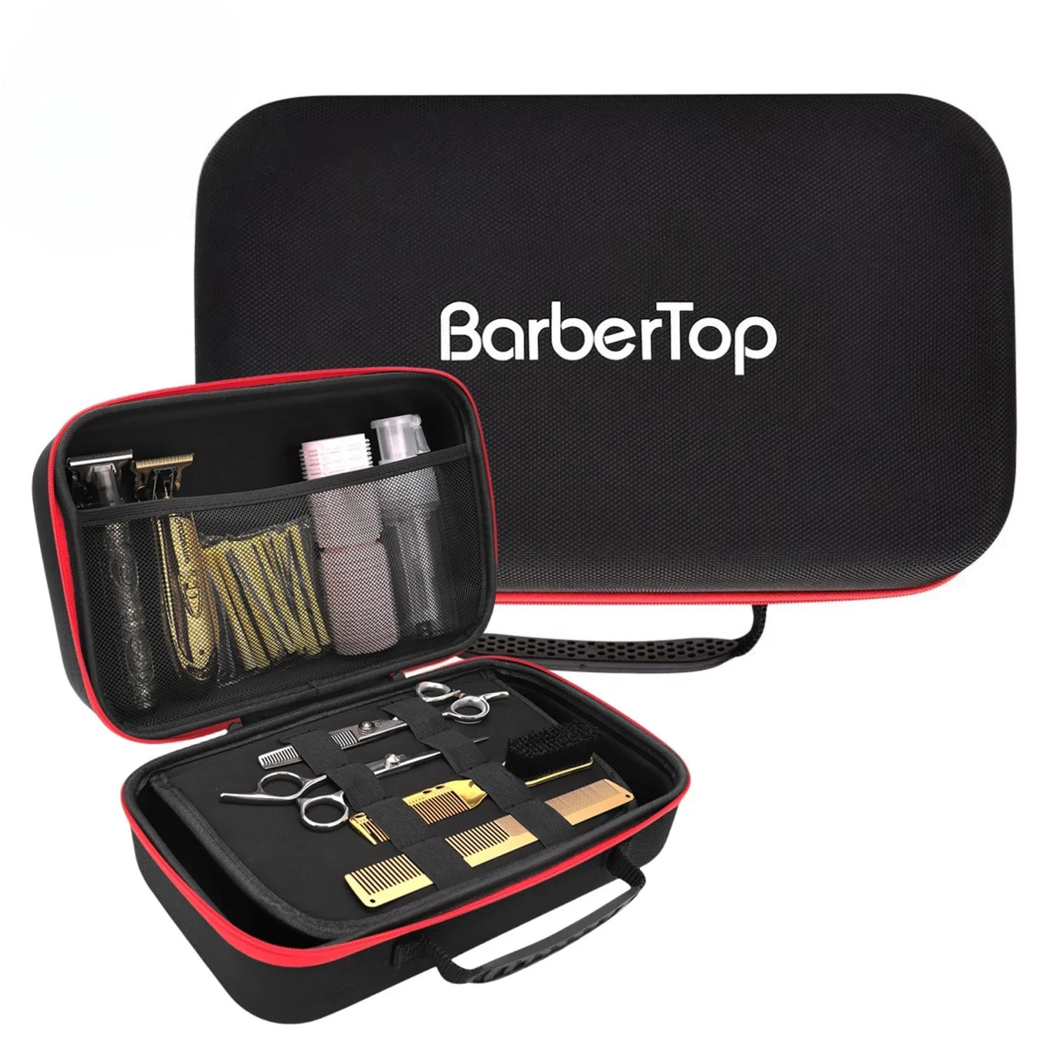 Hair salon shockproof electric scissor storage bag hair styling tool storage bag professional salon portable storage bag 250304