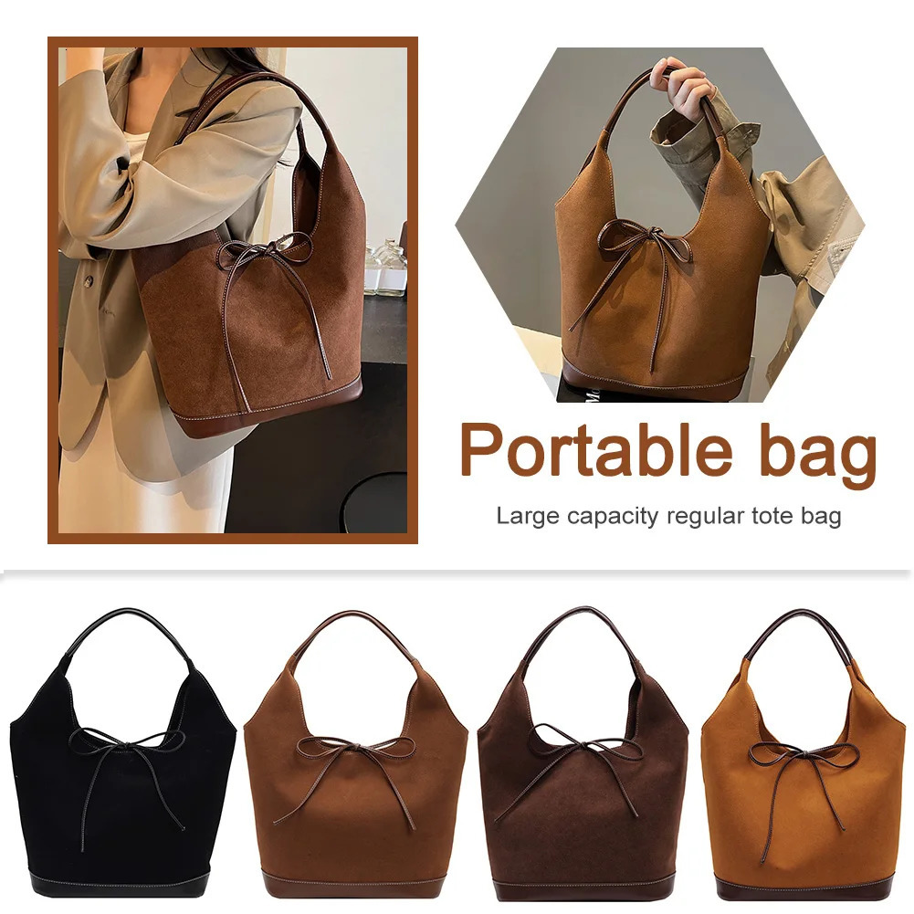 Ship from US Women PU Tote Bag Designer Shoulder Bags Large Capacity Handbag Hasp Closure Chic Hobo Stylish Commuting 250304FBB