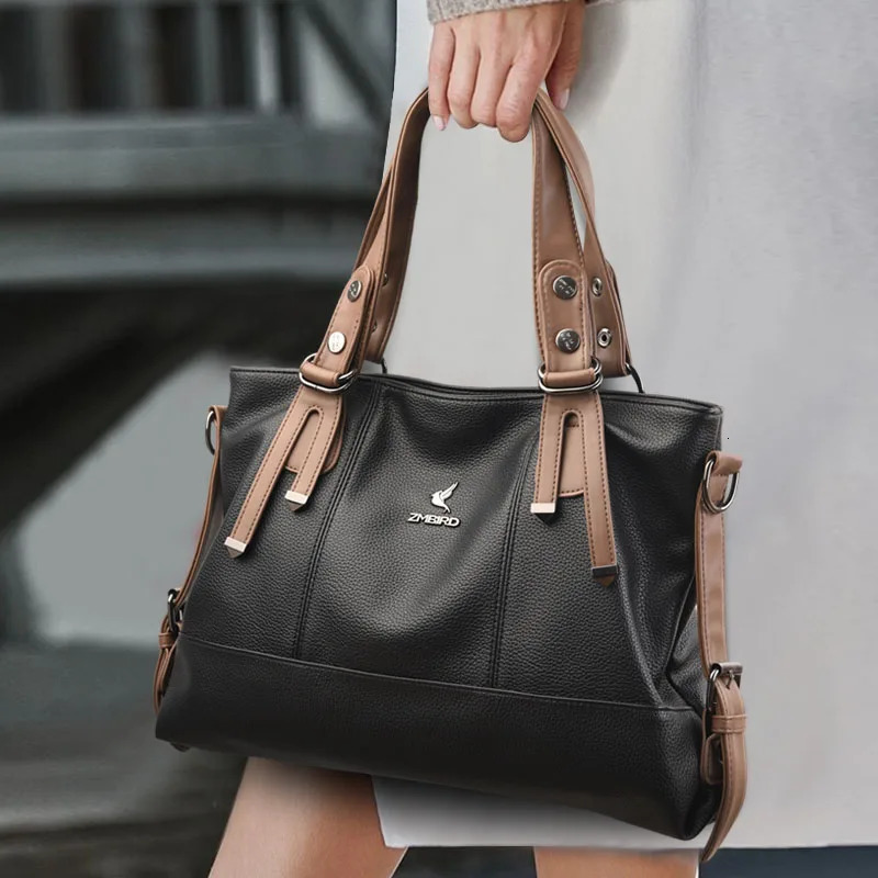 Large Capacity High Quality ner Handbags Soft Leather Ladies Shoulder Crossbody Bags for Women y 250303