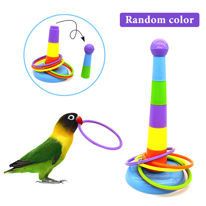 1pcs Pet Bird Toy Bird Activity Training Ferrule Toy for Parrot Intelligence Developmental Game