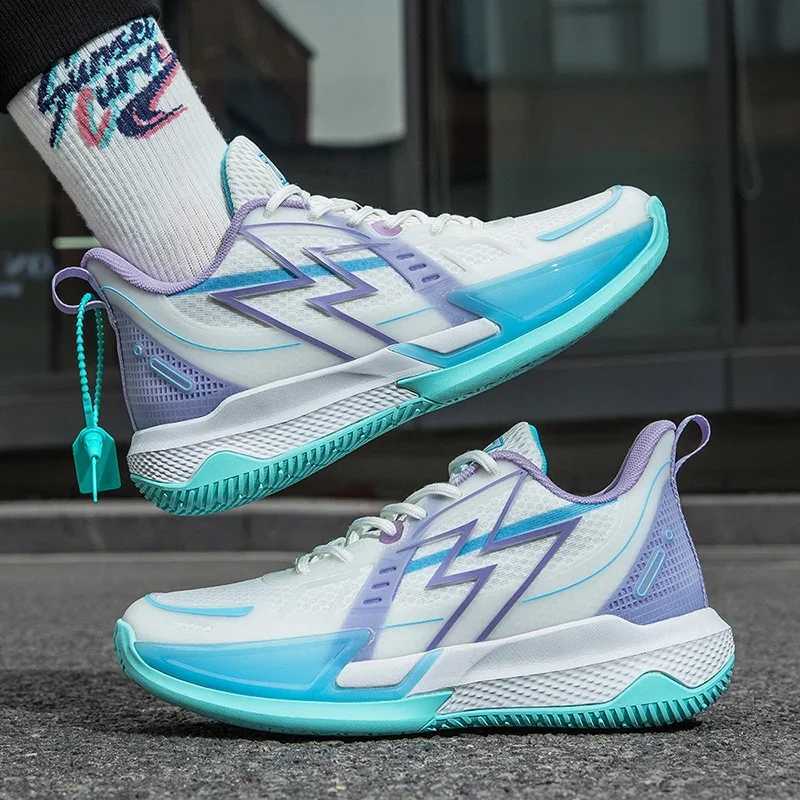 Mens Comfortable Breathable Padded Non-Slip 2024 New Outdoor Fitness Sports Fashion Running ShoesCool Basketball Shoes SneakersC250304