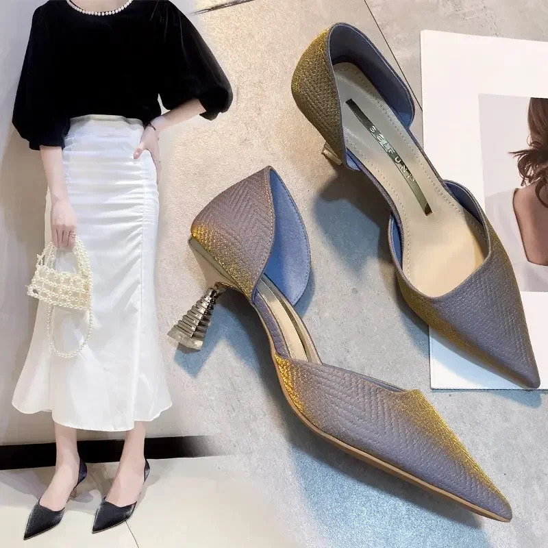 Kitten Heels Shoes for Women High Heels Pumps Women Shoes Wedding Heels Party Shoes for Women Office Zapatos De Mujer Heels 250228