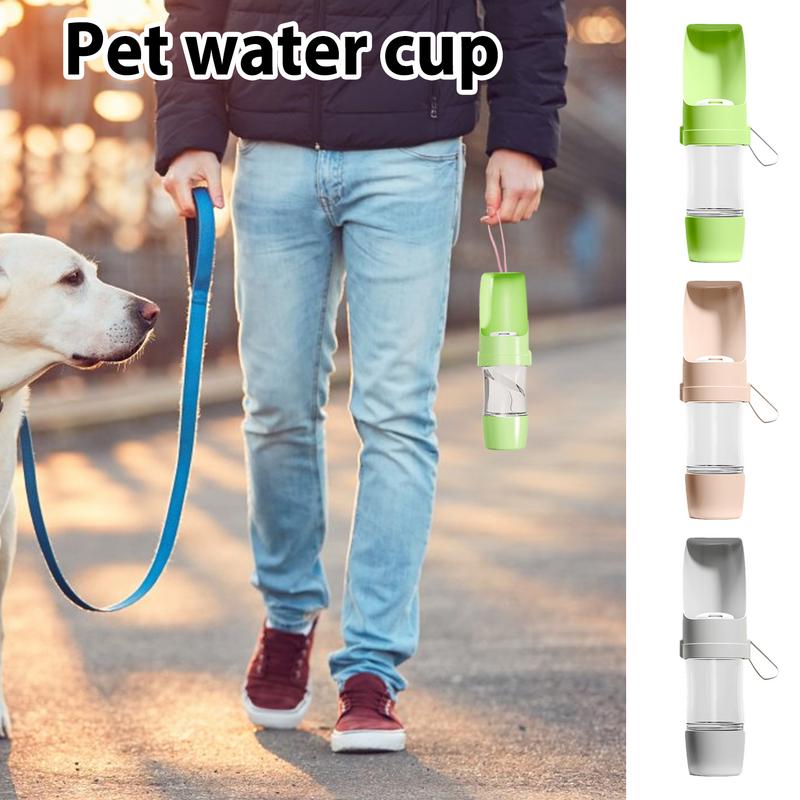 Portable Water Bowl For Dog 2 In 1 Pwater Bottle For Dogs Accessories For Small Dogs Travel Gear Puppy Accessories Large Capacit