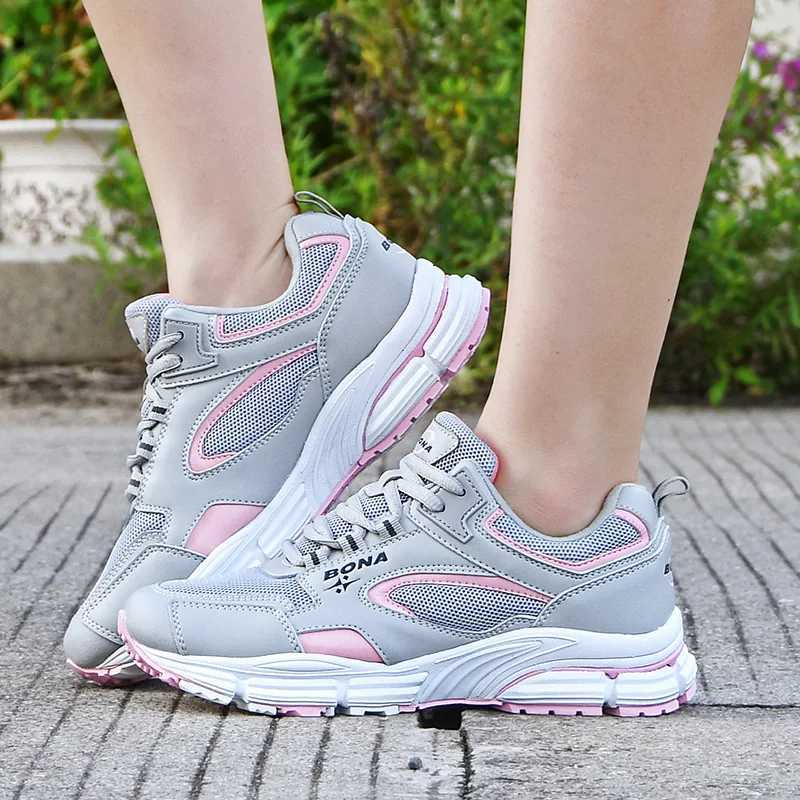 BONA New Designers Running Shoes Breathable Outdoor Sports Shoes Women Lightweight Sneakers Ladies Comfort Athletic Shoes Z250225