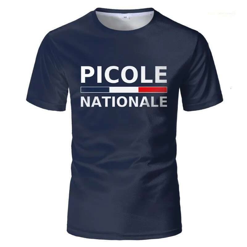 Picole National T-shirt Loose Men's 3D Printed T-shirt Picole National T-shirt Humorous Men's T-shirt Classic Top