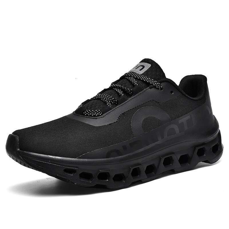 Men's breathable running Fashion cushioning Running Sports trendy Popcorn sole Road shoes
