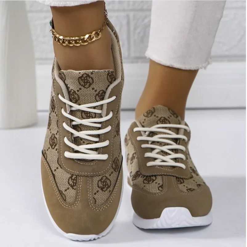 Retro Flower Embroider Brand Design Wen 2025 hot Autumn Trend Platform Sneakers Wan Lightweight Flat H Casual Shoes Z250303