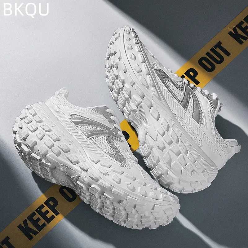 Mens Mesh Thick-soled Tire Shoes Casual Sports Shoes Wear-resistant Lightweight Cfortable Breathable Fashion Trend Z250411