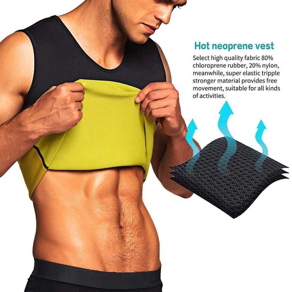 Mens Slimming Body Shaper Modeling Vest Belt Belly Men Reducing Shaperwear Fat Burning Loss Weight Waist Trainer Sweat CorsetXJ250304