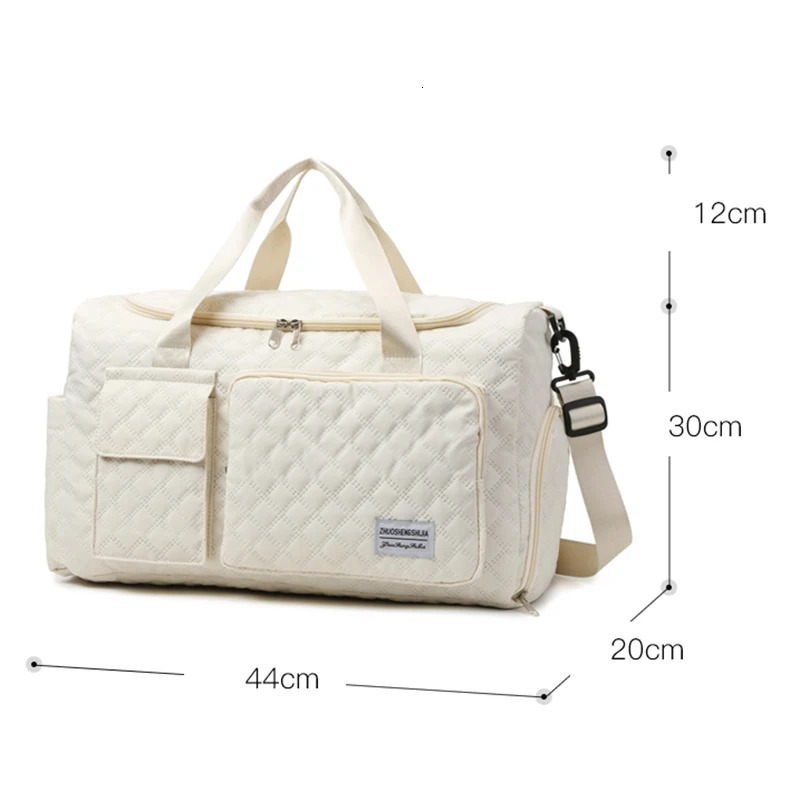 Fashion Travel Bag Handbags Large Capacity Carry On Luggage Bags Men Women Shoulder Outdoor Tote Waterproof Sport Gym Bag 250303
