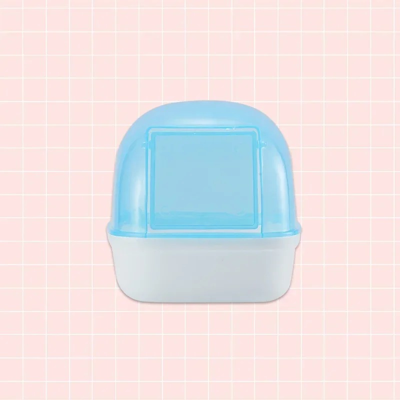 Dust-Free Hamster Bathroom Sauna Room With Door Small Pet Rat Sand Bath Toilet Cleaning Room Gerbil Bathtub Hamsters Accessories