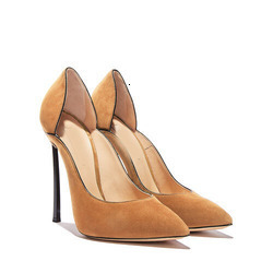 Ins Fashion Show Plated Steel Heels Pointed Women's Single Shoes Pumps