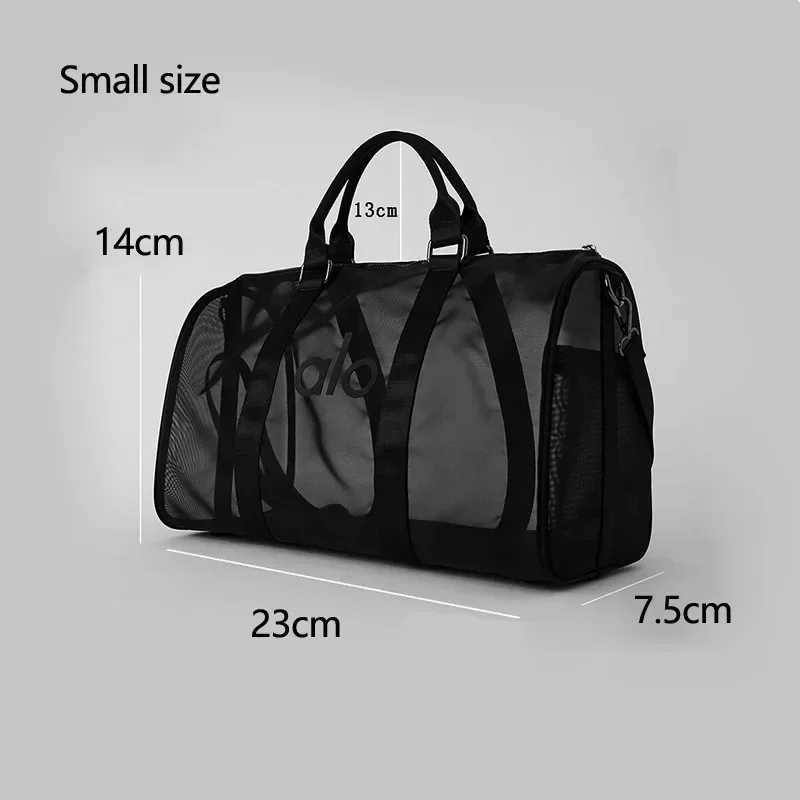 AL Mini Mesh Crossbody Bag womens Fashionable Luxury Genuine Shoulder Bag Handbag Multi functional Zipper Travel travel Bag Y250304