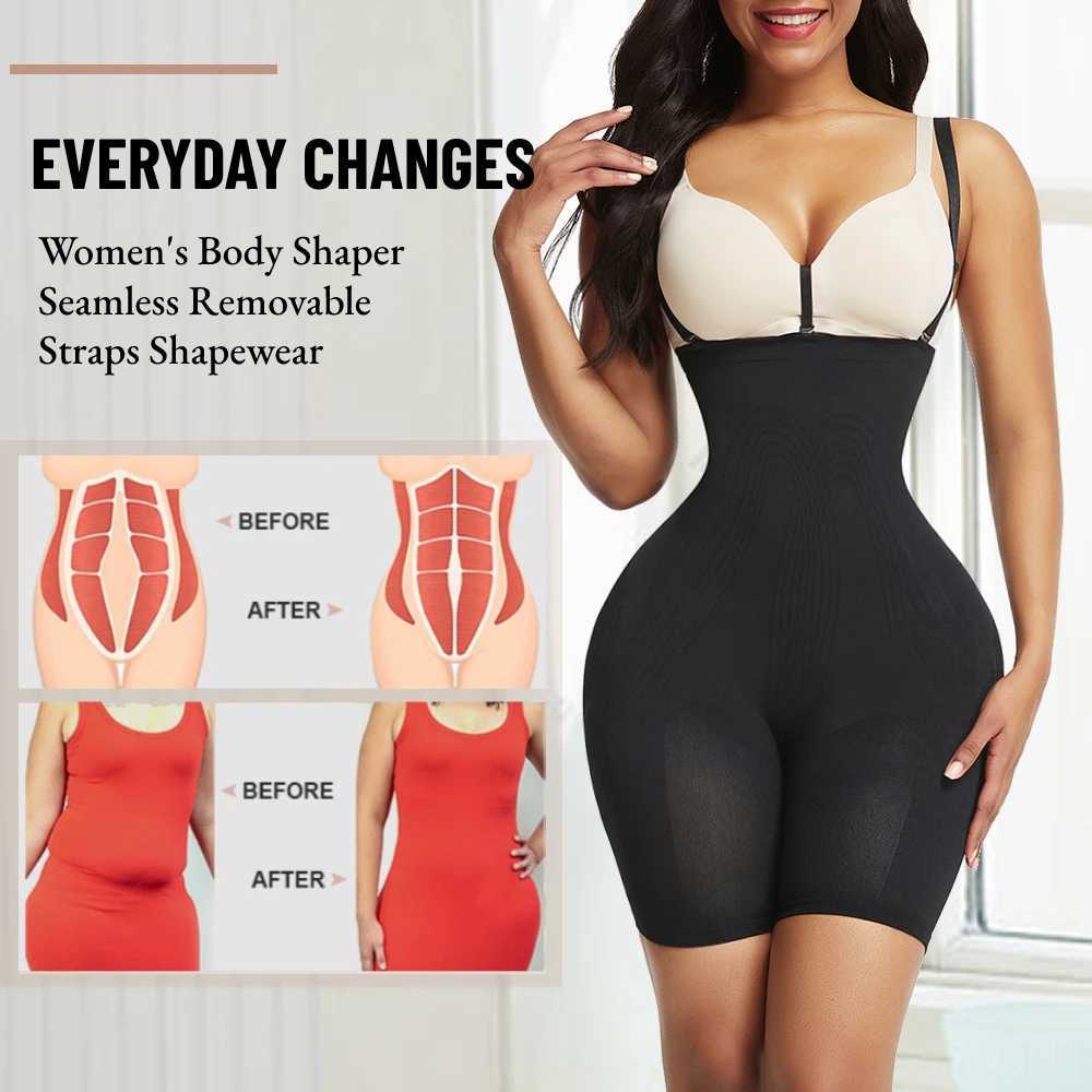 Waist Trainer Body Shaper Colombianas Streching Women Seamless Bodysuit Butt Lifter Shapewear Slimming Sheath Flat Belly CorsetXJ250304