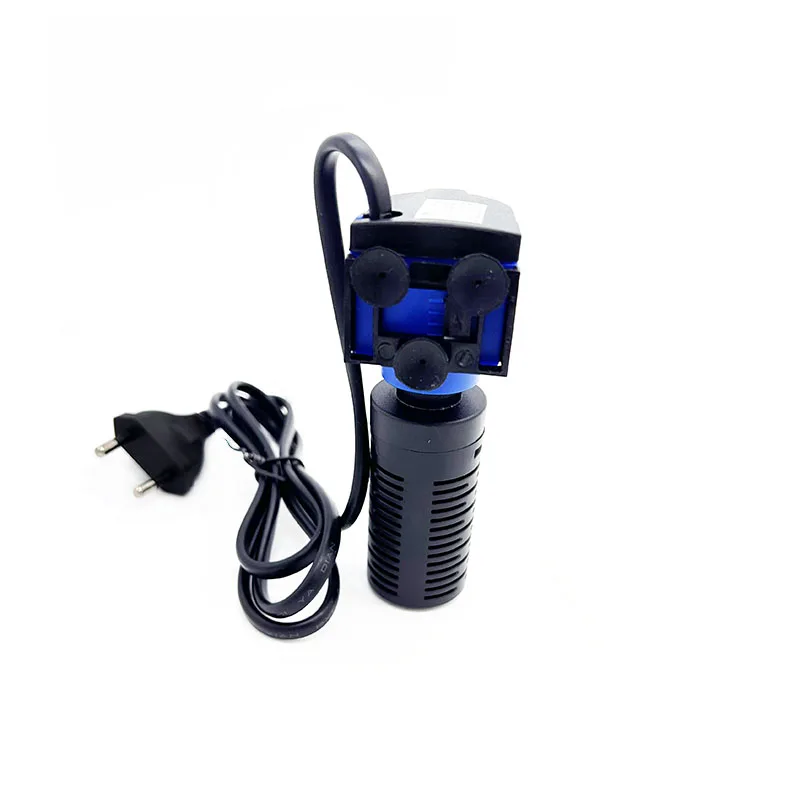 220/240V Aquarium Fish Tank Built-in Filter Aeration Water Purifier Internal Submersible Pump Oxygenation Filter Pump For Fish