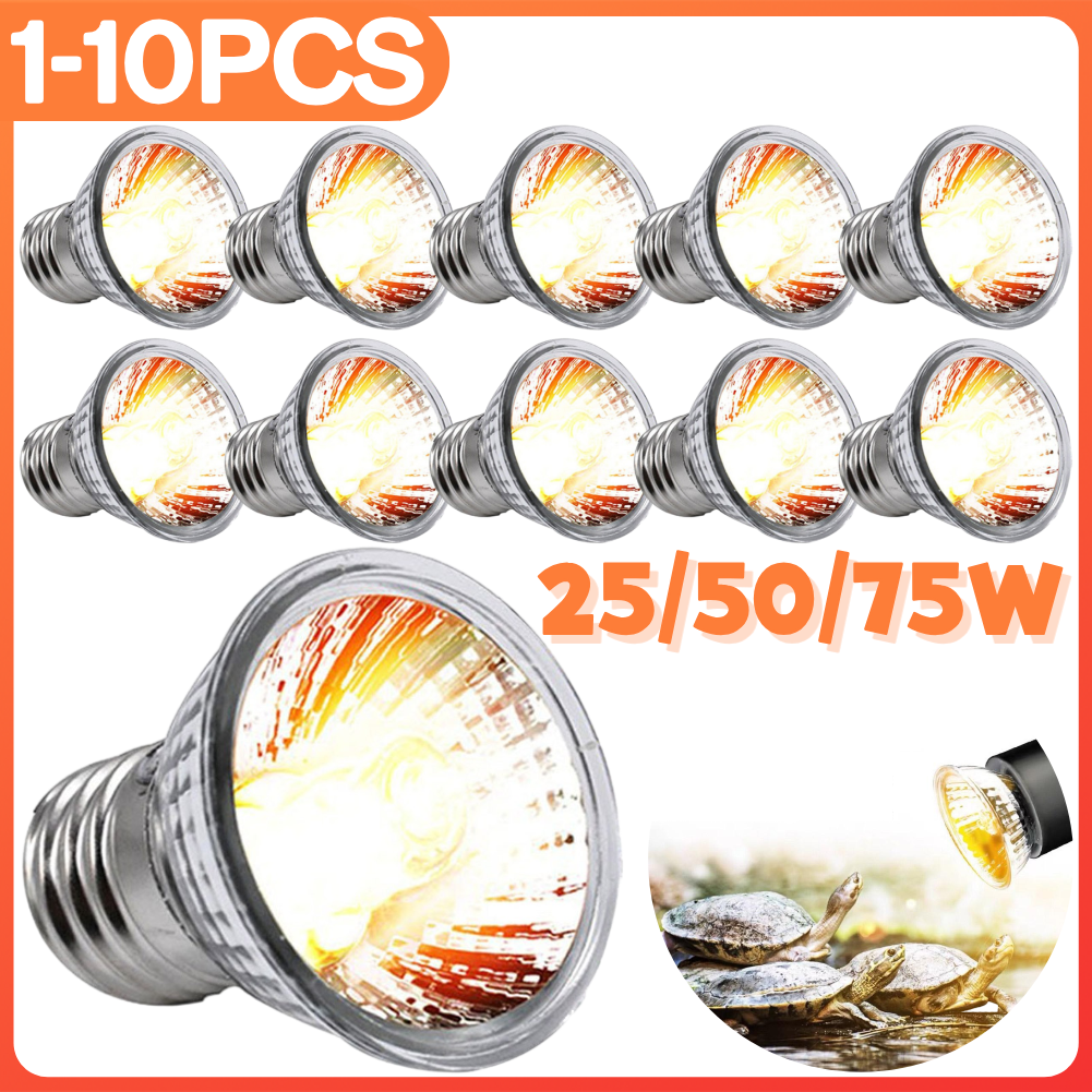 Reptile Tortoise UVA UVB Heating Lamp Full Spectrum Sunlamp Turtle Basking Light