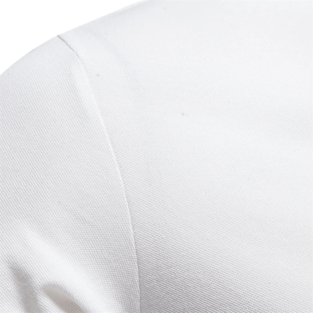 AIOPESON Mens Polo Shirts Cotton Polo Shirts for Men Short Sleeve High Quantity Solid Polo Men Summer Clothing 250304
