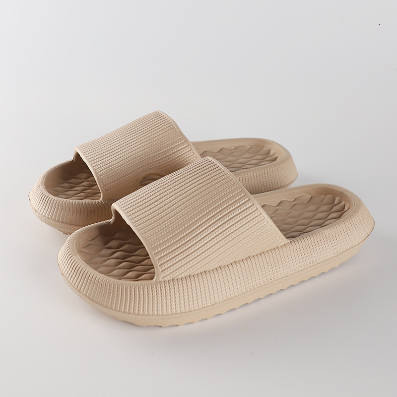 4CM thick soled slippers women in summer, new couples EVA men's designer sandals home