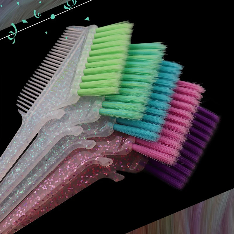 brushes set - Hair Coloring Tools Kit - Hair salon dye cream mini blender-Tint brush - comb 250304