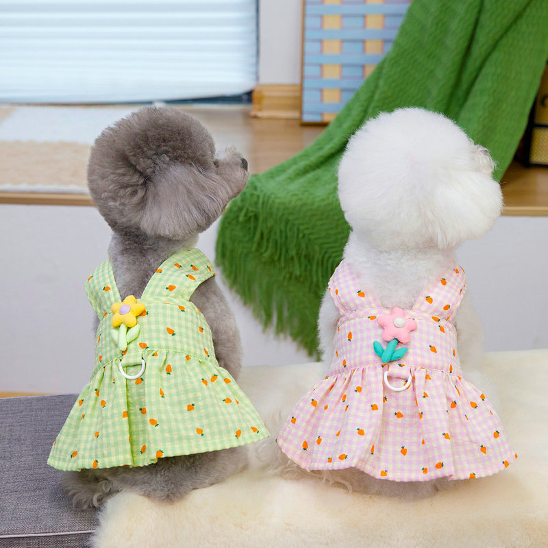 Summer Dog Dress High Quality Dog Clothes Wholesale Pet Apparel Supplies