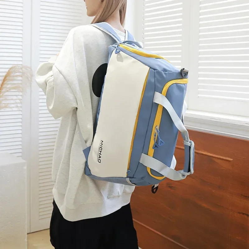 Womens Independent Shoe Warehouse Casual Shoulder Swimming Training Bag Fashion Messenger Short-distance Travel Bag Men 250303