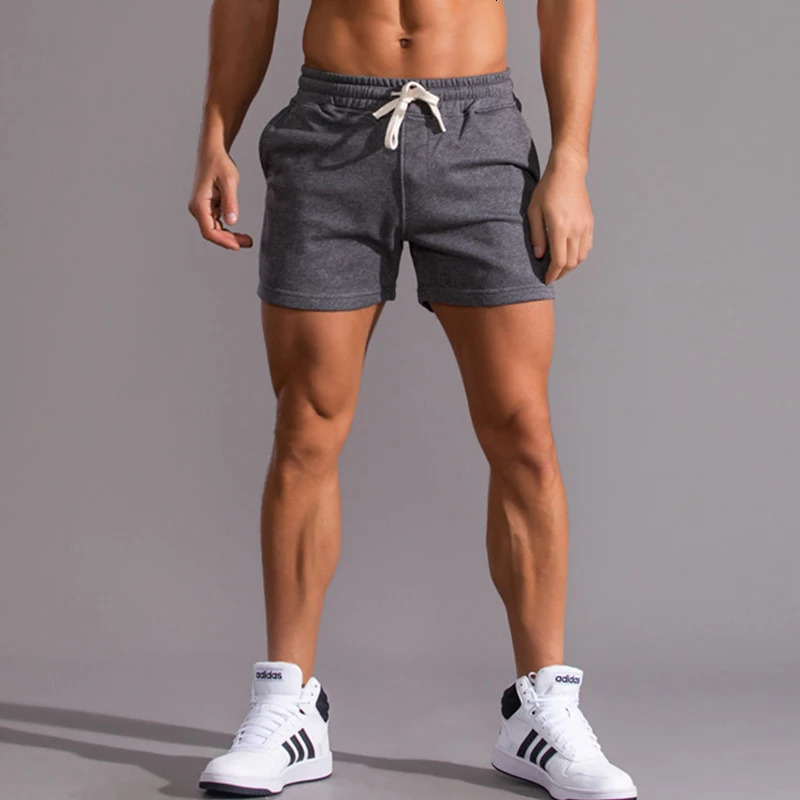 Mens Summer Shorts Casual Cotton Shorts Homme Oversized Shorts Sport Fitness Shorts Running Sweatpants Male Clothes 250303