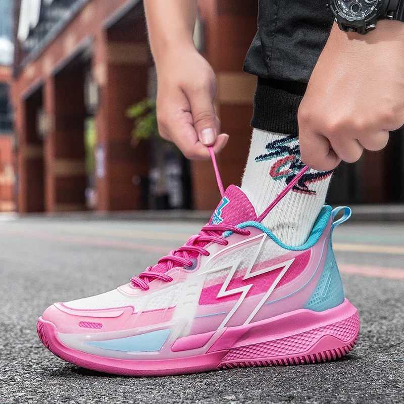 Mens Comfortable Breathable Padded Non-Slip 2024 New Outdoor Fitness Sports Fashion Running ShoesCool Basketball Shoes SneakersC250304