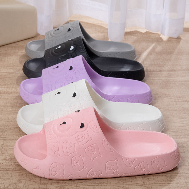 designer sandals Slippers for Women Summer New Anti slip Bathroom Home Men's EVA Cool Support shoes