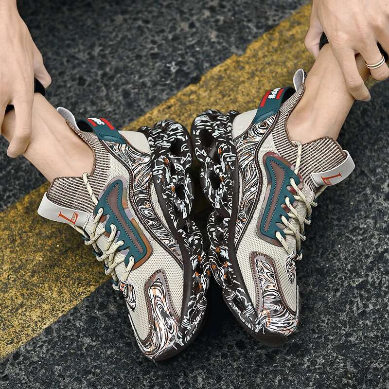 Sneakers Male casual Mens tenis shoes Trainer Race Breathable fashionable loafers running Shoes for men
