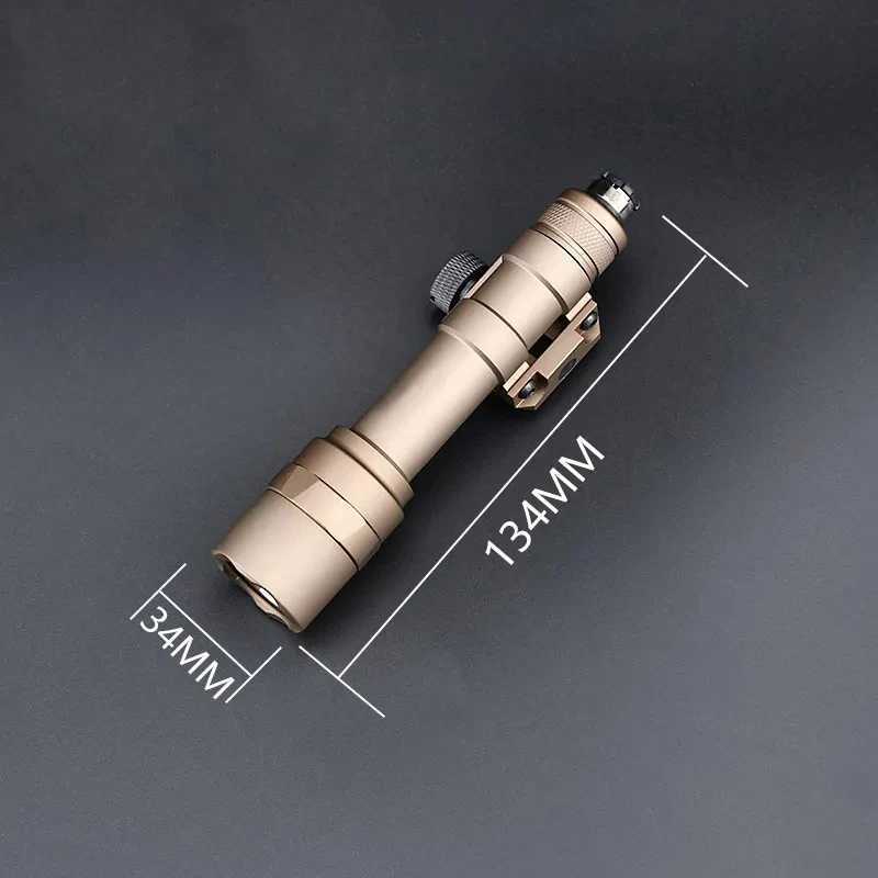 WADSN Airsoft Surir M300C Mini Scout Light M300 M600 M600U Weapon Light Rif AR15 HK416 M4 Hunting D Flashlight LanternaXJ250303