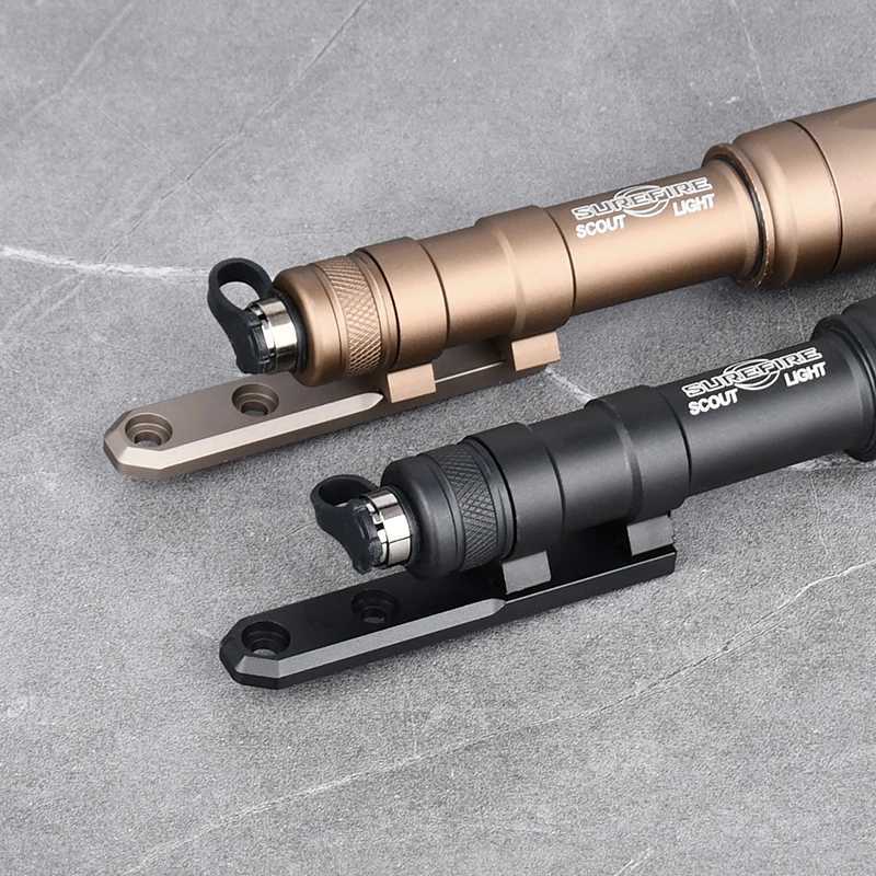 WADSN Tactic M300 M300A M600 M600C Character Marking SF Flashlight MLOK KEYMOD White D Metal For Scout Hunting LightXJ250303
