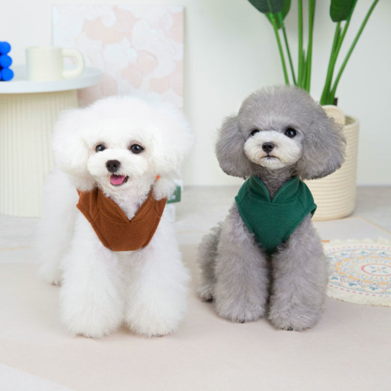 Winter Fleece Pet Dog Clothes Puppy Sweater French Bulldog Coat Pug Clothing For Small Dogs Chihuahua Vest Yorkie Kitten Suits