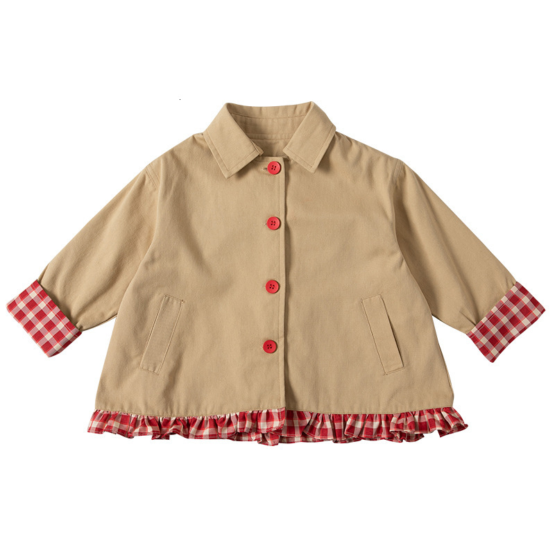 Ddmyshoesvip Girls Wind Jacket New Fashionable Western Style Children S Clothing Female Baby Spring And Autumn Casual Versatile Coat