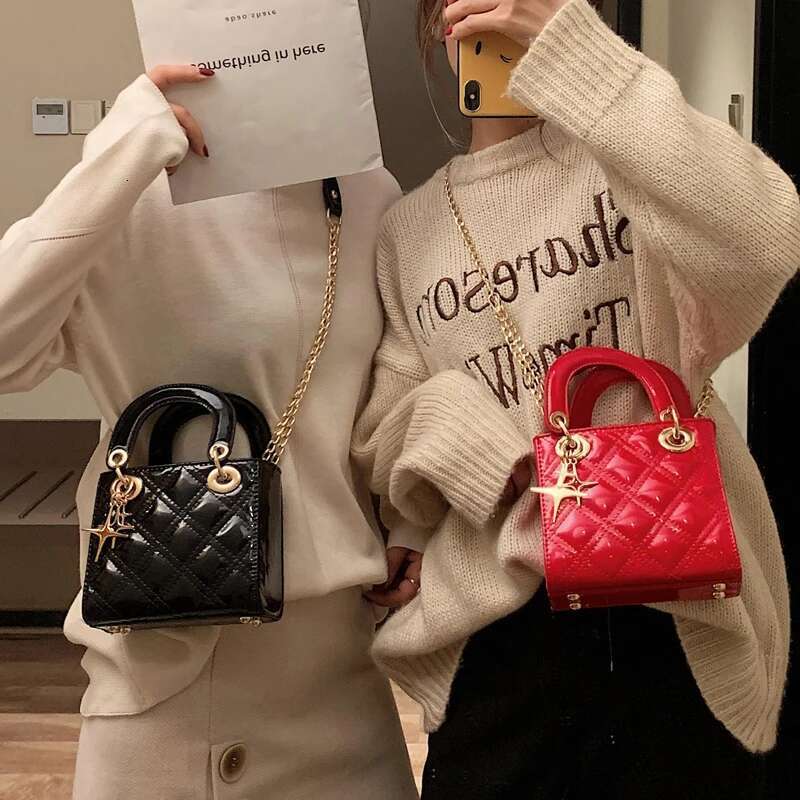 Brand Fashion New Female Tote Bag Quality PU Leather Women's Designer Handbag Chain Shoulder Messenger Bags