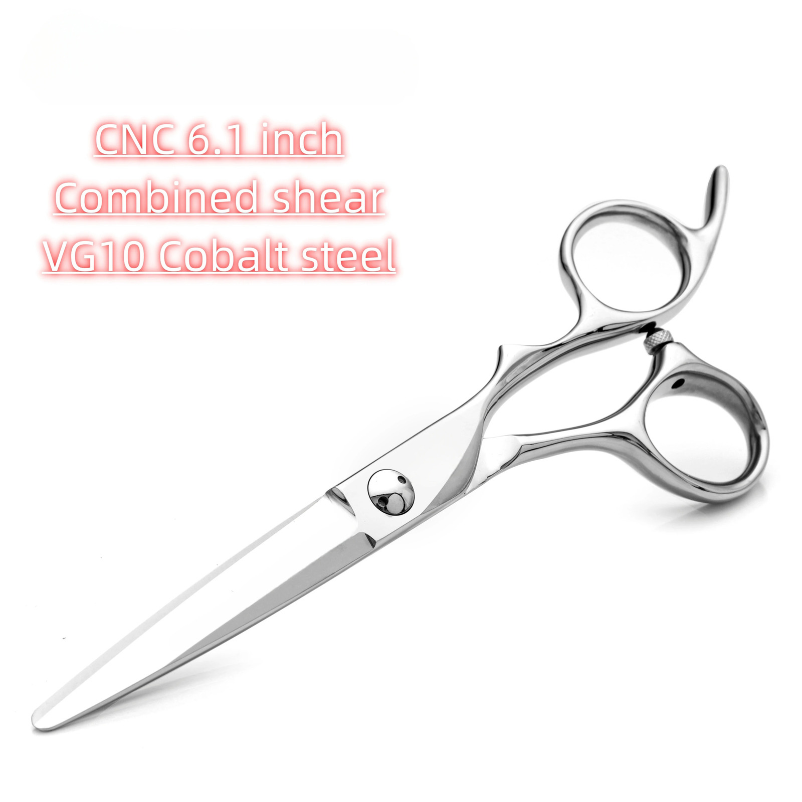 Top-level CNC technology scissorsProfessional barber accessoriesVG10 Cobalt steel Barber scissors6.0 to 7.0 inches Hair tools 250304