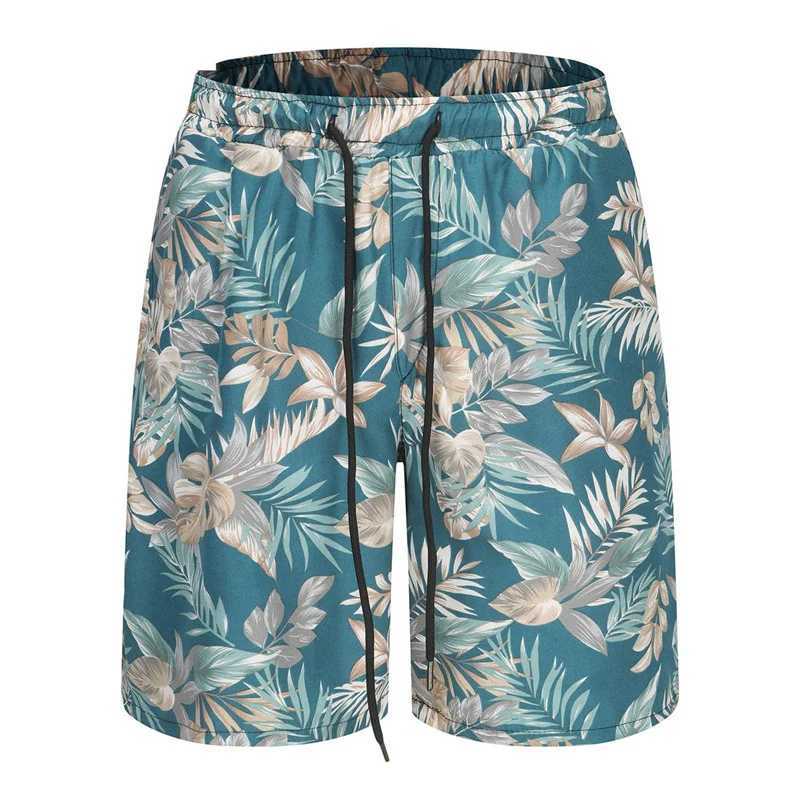 Parrot Palm Cocoanut Tree Beach Shorts Men Summer Short Pants 3D Flora Printed Board Trunks Swimsuit Woman 2023 homme Ice ShortsT250304