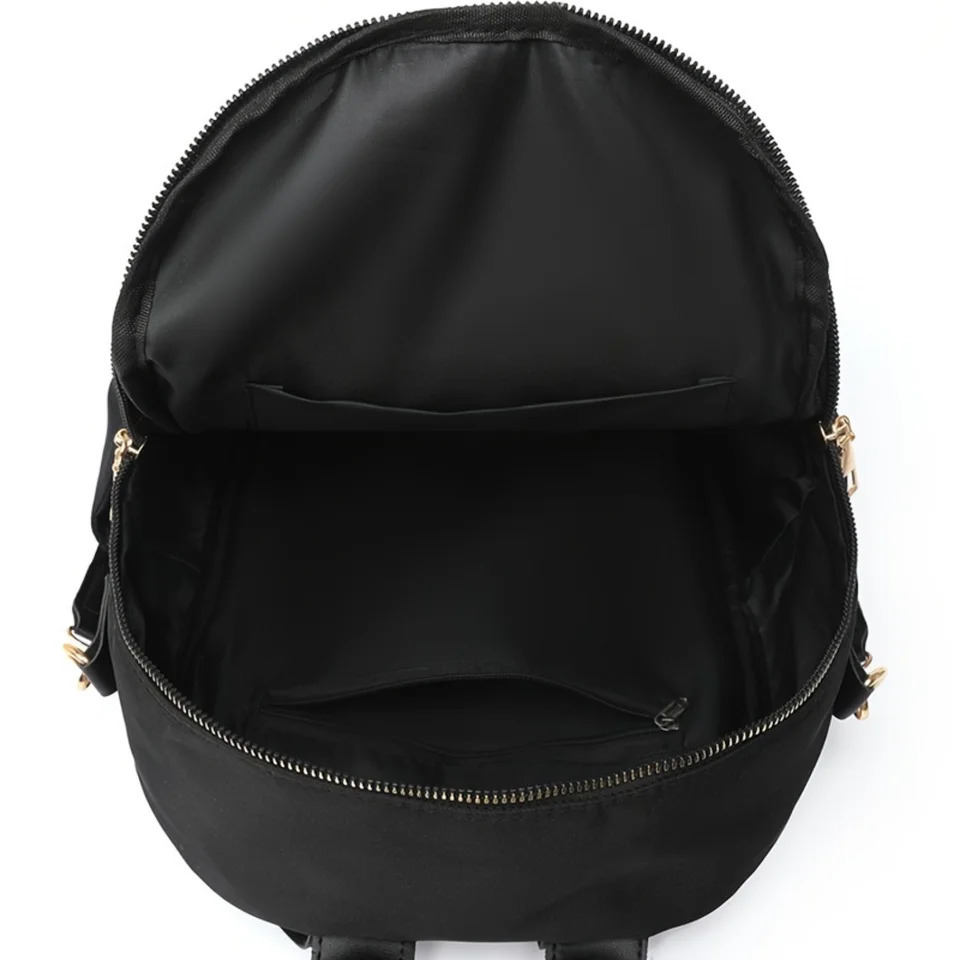 Ship from US Fashion Versatile Backpack Casual Double Zipper Large Capacity Travel With Multiple Compartments Womens Outdoor Comm 250304FBB