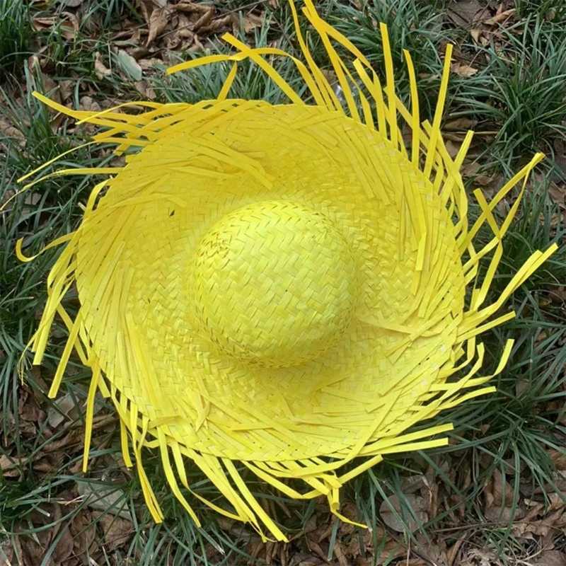 Hanoven Mexicanos Str Hat Colorful Photo Props Haiian Styles Dr Up Mexicanos Festival Hat Large Party HatXJ250304