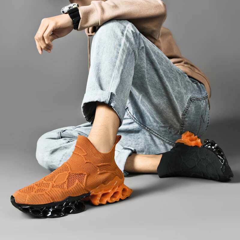 Sneakers Male casual Mens tennis shoes Trainer Race Breathable fashion loafers running Shoes