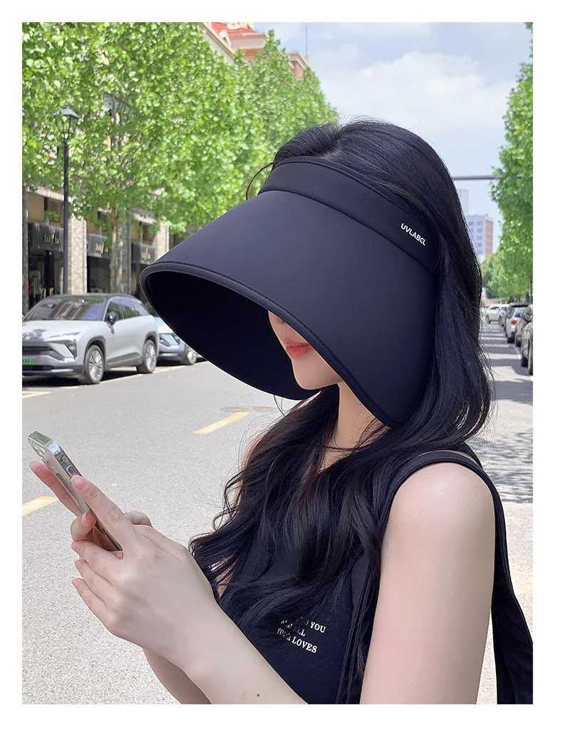 Summer Empty Top Str Hat For Women Bowknot Wide Brim Floppy Panama Hats Female La Visor C Outdoor Foldable Beach Sun CsXJ250304