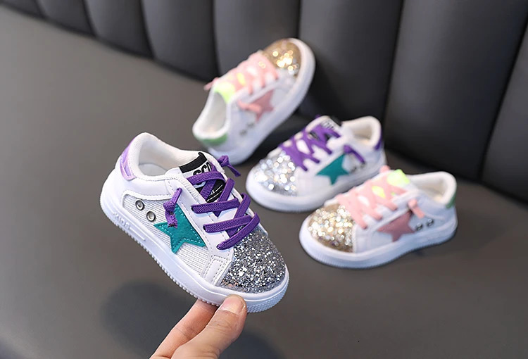 2025 new Girls princess shoes arrivals for Kids skate 15 Stylish Cute Comfortable sneakers younger children C260130
